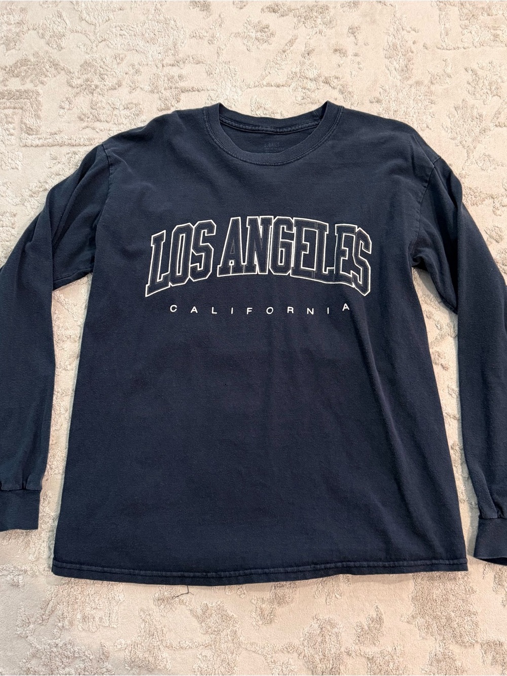 Brandy Melville John galt oversized Los Angeles graphic long sleeve tee